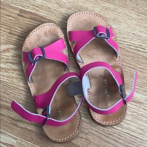 Freshly picked fuchsia Carmel sandals